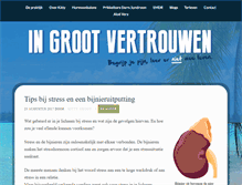 Tablet Screenshot of ingrootvertrouwen.nl